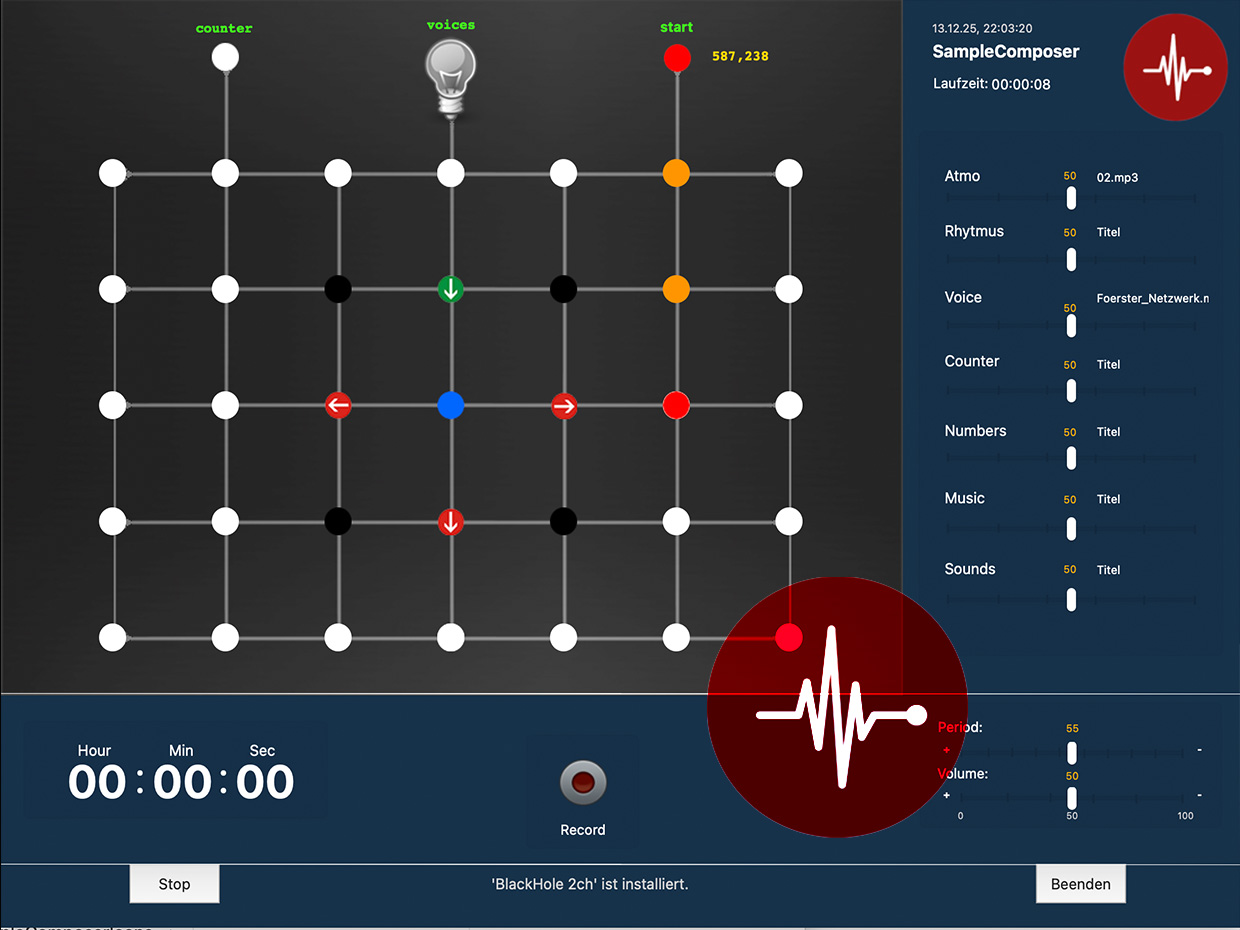 Sample Composer – Vorschau
